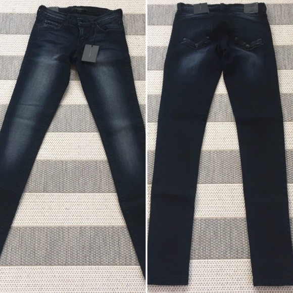 NWT Deep Dark Fade Skinny Jeans Size 26 - Picture 6 of 6